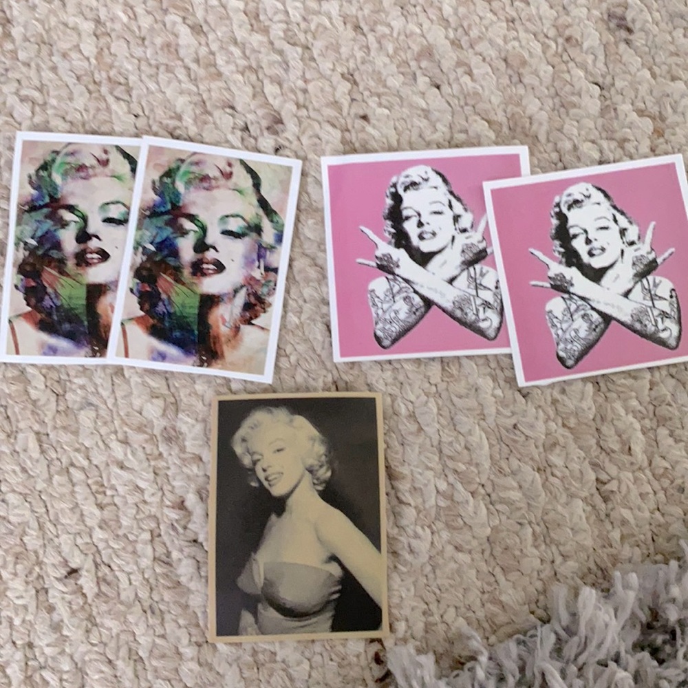 marilyn monroe stickers